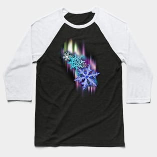 Snow flakes Baseball T-Shirt